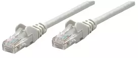 Intellinet tinklo jungiamasis kabelis, Cat6A, 20 m, pilkas, varinis, S/FTP, LSOH / LSZH, PVC, RJ45, paauksuoti kontaktai, apsaugotas nuo užkliuvimo, su apsauginiu gaubteliu, viso gyvenimo garantija