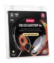 Activejet AJE-COB 3m šilta šviesa LED juostelė Universal strip light Vidaus