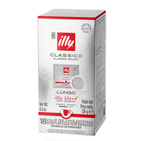 Kavos tabletės E.S.E. ILLY Classico Lungo, 18 vnt.