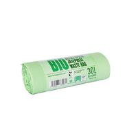 Atliekų maišeliai BioBag 30L, 14 vnt., žali