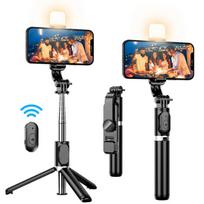 Asmenukių lazda ("Selfie sticks") Fill Light 3 in 1