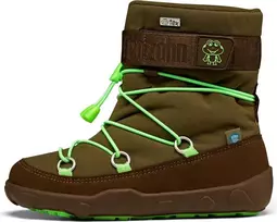 Affenzahn vaikiški barefoot sniego batai žalia