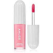 AMUSE Powder Velvet Tint ilgai išliekantys skystieji lūpų dažai , matinio efekto atspalvis 01 Rare Peach 3.3 g