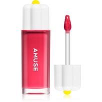 AMUSE Dew Tint ilgai išliekantis lūpų blizgesys drėkinamojo poveikio atspalvis 01 La Vie En Coral 4 g