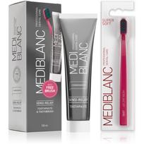 MEDIBLANC Set TP Sensi 100ml + TB Super Soft Dpink Single dantų priežiūros priemonių rinkinys