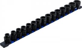 Smūginių galvučių rinkinys | šešiakampės, ypač trumpos | 1/2" | 10–24 mm | 15 vnt. (74700)