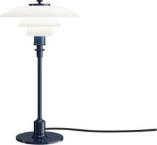 Louis Poulsen Stalinis šviestuvas PH 2-1 35,5 cm, mėlynos spalvos, su lakuotu pagrindu