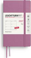 Leuchtturm 1917 Savaitinis planuoklis minkštu viršeliu Leuchtturm 1917 2027 EN A6, rožinis