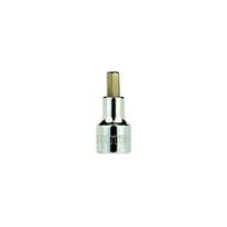 ⬡ Galvutė su antgaliu 1/2" 50L šešiabriaunė (HEX) 17 mm (S24209, SATA)