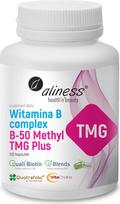 Aliness Witamina B Complex B-50 Methyl TMG PLUS – dietary supplement – 100 capsules