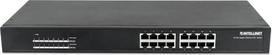 Intellinet 16-Port Gigabit Ethernet PoE+ Switch, 16 x PoE ports, IEEE 802.3at/af Power-over-Ethernet (PoE+/PoE), Endspan, Rackmount