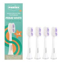 „Puries Prime White“ elektrinių dantų šepetėlių galvutės, skirtos „Seysso“ – 4 vnt.