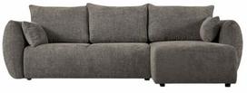 Kampinė sofa - lova Cosmopolitan Design Matera Eden 18, šviesiai pilka sp., dešininė, 173 x 253 cm x 86 cm