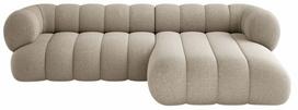 Kampinė sofa Cosmopolitan Design Koge Eden 4, smėlio sp., dešininė, 165 x 270 cm x 70 cm