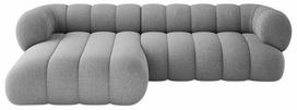 Kampinė sofa Cosmopolitan Design Koge Eden 18, šviesiai pilka sp., kairinė, 165 x 270 cm x 70 cm