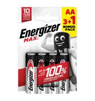 Elementai Energizer EN1500B3+1MAX, AA, 1.5 V
