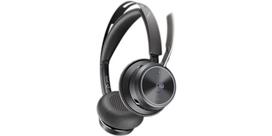 HP Poly Voyager Focus 2-M USB-C-C Headset USB-C/A Adapter Charging Stand