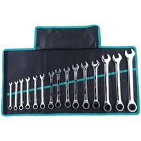 ⬡ Kombinuotų terkšlinių raktų rinkinys 15 vnt. (8-24 mm) (CL403915, CHANGLU TOOLS)