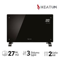 Konvekcinis šildytuvas Heatum REVO H2000R Juodas