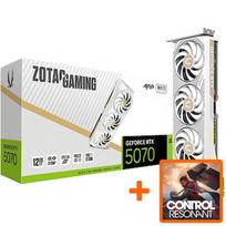 Zotac GeForce RTX 5070, 12GB GDDR7, AMP White Edition (DLSS 4) ZT-B50700FQ-10P
