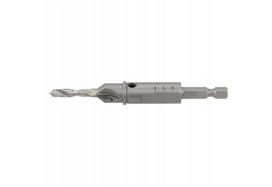 Medienos grąžtas su gilintuvu Fortis 4063726009968; 5 mm; 1/4'' HEX