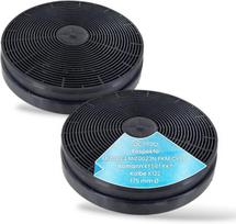 Gartraukio filtras 2 x Aktyvintos anglies filtrai gaubtui Respekta Miz0023, Bomann Kf561
