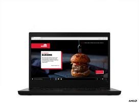 Nešiojamas kompiuteris Lenovo ThinkPad L14 Gen 1 L14 G1, atnaujintas, Ryzen 5 Pro 4650U, 16GB, 1 TB, 14 ", AMD Graphics, juoda sp., EN, Windows