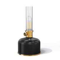 Retro LED lempa Forever Light FLR-25 su akumuliatoriumi, juoda