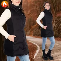 Moteriška šildoma liemenė inSPORTline WARMelong
