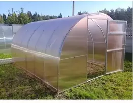 Šiltnamis TITAN EKO (plotis 3m) NANO polikarbonatas 4mm, Šiltnamio ilgis: Šiltnamio ilgis 6m