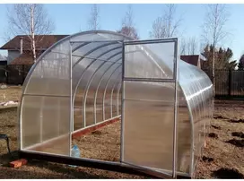 Šiltnamis AGRO TITAN (plotis 3m) danga 6mm, Šiltnamio ilgis: Šiltnamio ilgis 8m