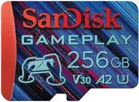 Atminties kortelė SanDisk GamePlay microSD, 256GB