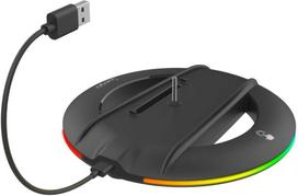 iPega P5S025S vertikalus stovas su RGB, skirtas PS5 Slim Juodas