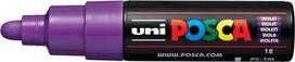 Uni žymeklis kiekvienam paviršiui POSCA PC-7M VIOLETINIS
