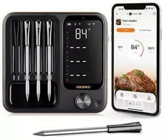 „Inkbird“ belaidis kepsninės termometras su 4 „WiFi“ zondais