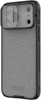 Nillkin CamShield PRO dėklas skirtas iPhone 17 Pro Max skaidrus juodos spalvos