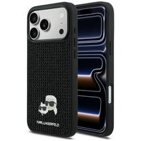 KARL LAGERFELD dėklas IPHONE 17 Pro Max KLHCP17X6PRKCLK (deimantai W / K&C PIN) juodas
