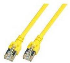 Efb Elektronik EFB Electronic ECOLAN Komutacinis kabelis RJ-45 (M) į RJ-45 (M) 5 m SFTP CAT 5e, be fiksatoriaus, vytas, geltonas (K5457.5)
