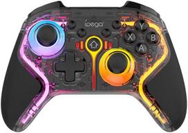 iPega 9666TH Bluetooth RGB Gamepad, skirtas Android/iOS/PS3/PS4/PC/N-Switch, juodas (pažeista pakuotė)
