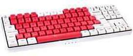 Mėlyna GAMIAC TKL90G Klaviatūra žaidimams, Kailh Mėlyna - baltas/red
