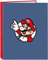 Safta Super Mario A4 cardboard 4 rings binder
