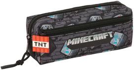 Safta Minecraft Graffiti triple pencil case