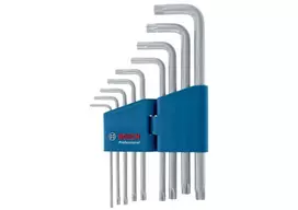 Bosch Professional 1 600 A01 TH4 Torx raktų rinkinys, 9 dalių