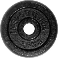 Ketaus svorio diskas inSPORTline CastCzech 2,5kg 30 mm