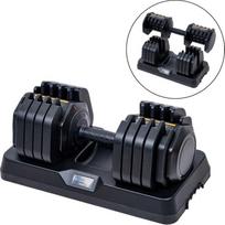 Reguliuojamas vienos rankos hantelis inSPORTline DuraBell® 5–41 kg