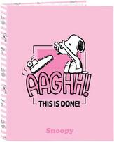 Safta Snoopy A4 cardboard 4 rings binder