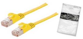 „Shiverpeaks“ U/FTP, Cat.7, plonas, 0,5 m, Cat7, U/FTP (STP), RJ-45, RJ-45, geltona
