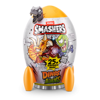 SMASHERS  Rinkinys siurprizas „Dinozaurai prieš ateivius“