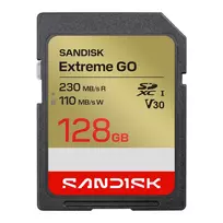 Atminties kortelė SanDisk Extreme GO 128GB SDXC UHS-I