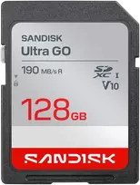 Atminties kortelė SanDisk Ultra GO SDHC 128GB Class 10 UHS-I V10